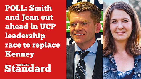 POLL: Smith and Jean ahead in UCP leadership race to replace Kenney