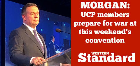 MORGAN: UCP members prepare for war at this weekend’s convention