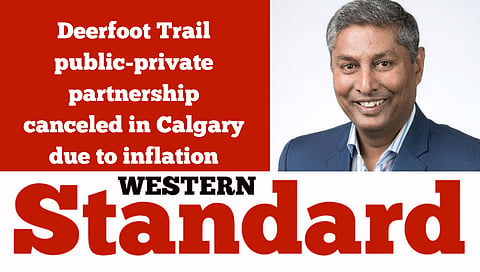 Deerfoot Trail public-private partnership cancelled in Calgary due to inflation