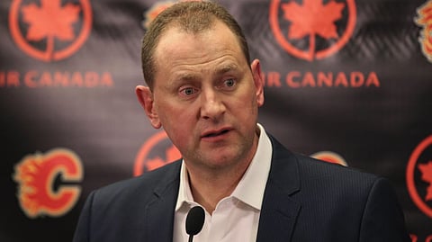Flames and Brad Treliving agree to part ways