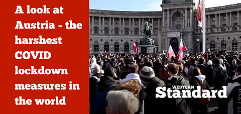 A look at Austria — the harshest COVID lockdown measures in the world