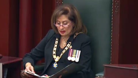 Speech from the Throne opens the fourth session of the 30th Legislature in Alberta