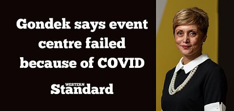 Gondek says event centre failed because of COVID