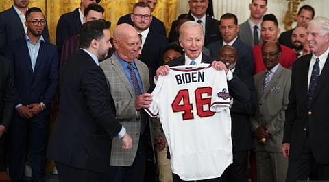 THOMAS: White House wants 'conversation' about changing name of Atlanta Braves
