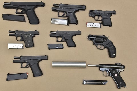Calgary police seize eight firearms in organized crime investigation