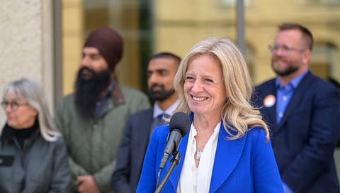 Notley again tweets 'Real leaders don't hide from the media' — despite WS ban