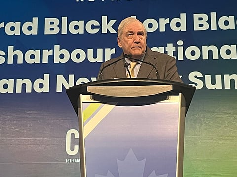 Conrad Black calls for new governments in Canada, US