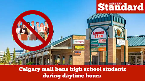 Calgary mall bans high school students during daytime hours