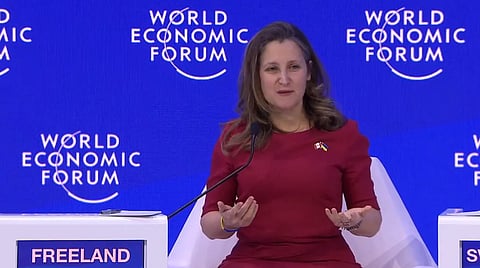 Will Chrystia Freeland lead NATO or Canada?