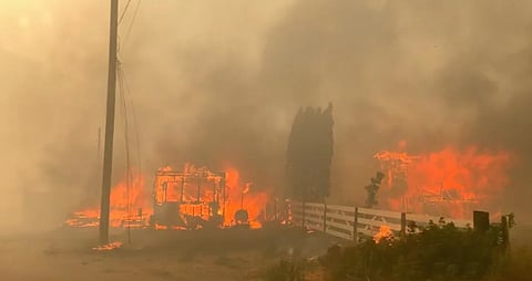 Lytton fire