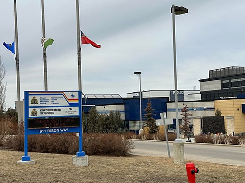 Mountie killed in crash after hitting concrete barrier, responding to a call