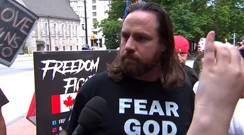 'I don't regret it': Freedom Convoy organizer pleads guilty to mischief