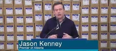 Kenney accused of donating “good” supplies, leaving “substandard” equipment in Alberta