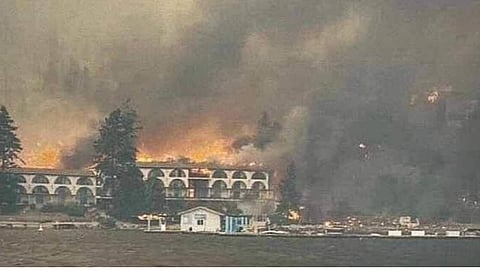 Lake Okanagan Resort destroyed in BC wildfire