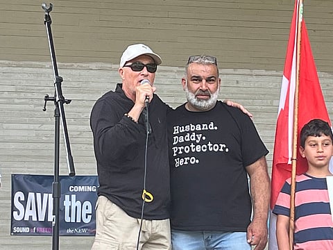 Calgary Muslim parental rights rally organizer charged with criminal harassment