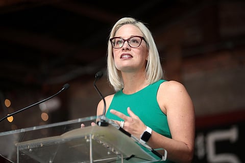 WATCH: Kyrsten Sinema leaves Democrats to become independent US senator