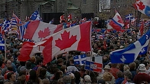 1995 Quebec Referendum “Unity Rally”