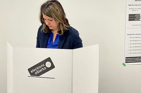 Projections show Alberta UCP winning smaller majority government