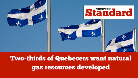 Two-thirds of Quebecers want natural gas resources developed
