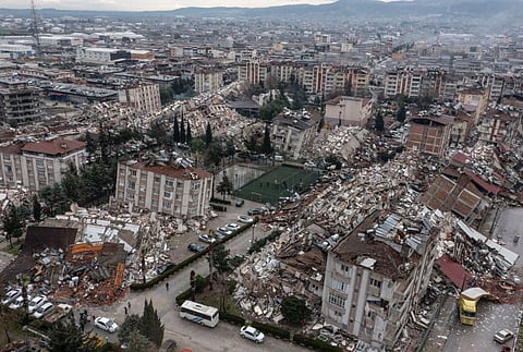 WATCH: Rescuers search for survivors after powerful earthquake hits Turkey and Syria