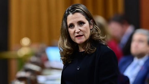 Canadians 'firmly committed' to sending another $450 million to Ukraine, Freeland says