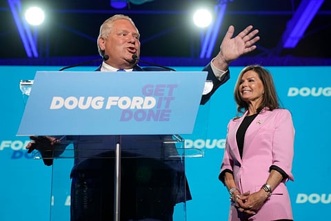 Ford's Conservatives win second majority government, Liberal and NDP leaders to resign