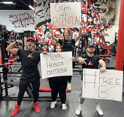 West Kelowna gym given weighty fine for defying BC lockdown orders