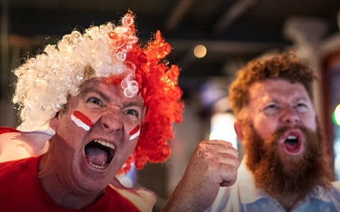 McVICTORY: England fans celebrate win with chicken nuggets and millions of pints
