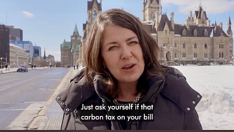 Smith believes Canadians don't deserve to be punished by carbon tax