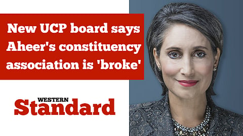 New UCP board says Aheer's constituency association is 'broke'