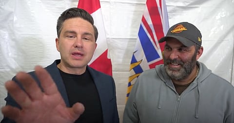 WATCH: Poilievre meets Conservative supporter named Liberal