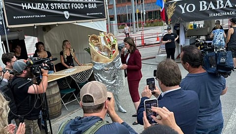 Smith and donair costume go for a walkabout, bidding tops $16,000