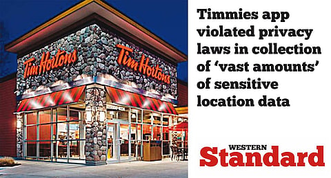 Timmies app violated privacy laws in collection of ‘vast amounts’ of sensitive location data