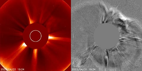 Planet Earth blasted with ‘coronal mass ejection’ from the Sun
