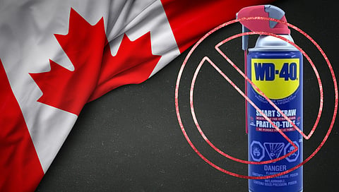 Canada will ban aerosol WD-40 in 2024