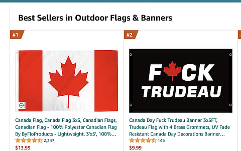 WS Poll: Do you find f-ck Trudeau flags to be hateful?