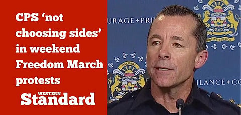 CPS ‘not choosing sides’ in weekend Freedom March protests