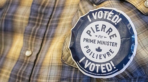 Poilievre starts his campaign swing through Manitoba