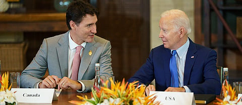KRAYDEN: “Dude, I shot down a UFO!” Trudeau has a tough guy moment, just like in the movies