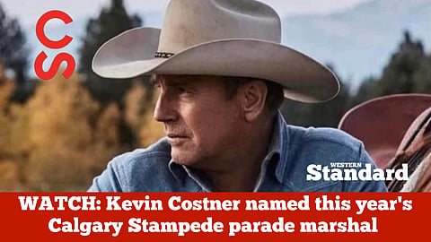 WATCH: Kevin Costner named this year's Calgary Stampede parade marshal