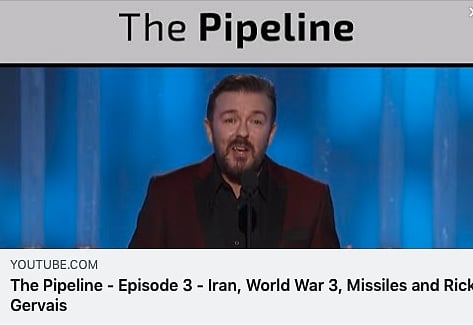 WATCH: Iran and Ricky Gervais blow it all up