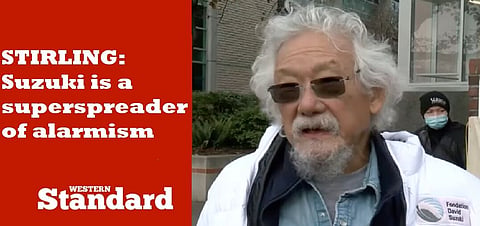 Stirling: Suzuki is a superspreader of alarmism