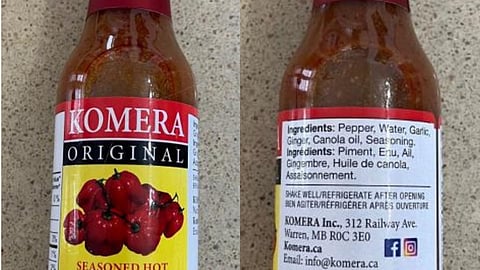 Hot pepper sauce recalled across Canada due to dangerous bacteria