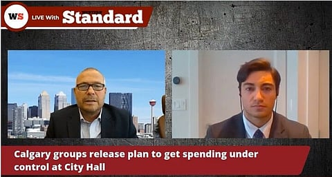 WATCH: Franco Terrazzano of the CTF on a plan for Calgary city hall spending