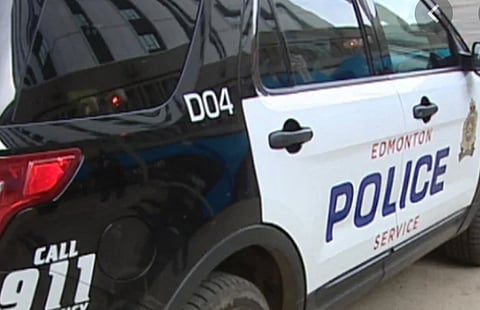 Edmonton police car 