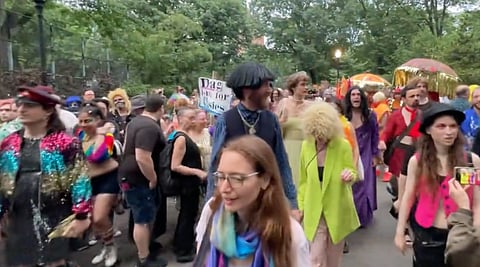 WATCH: NYC Pride marchers chant they are coming for people’s children