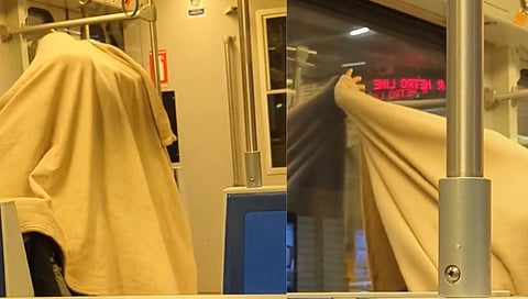 WATCH: Couple filmed brazenly having sex on Edmonton LRT