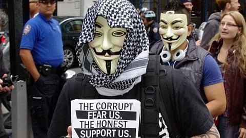 Anonymous suspended from Twitter amid threatening leaks