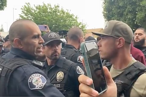 WATCH: California police arrest fighting parents at sexual minority rights protest