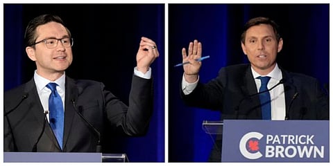 Poilievre's campaign rips into disqualified candidate Brown, says he will 'try to make himself into a victim'